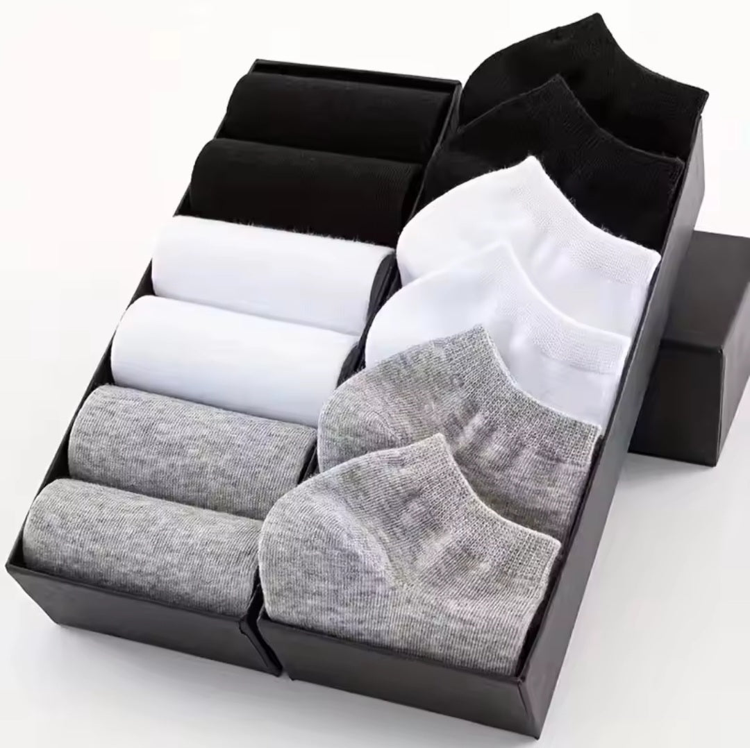 Cotton Low Cut Socks – 3er-Pack
