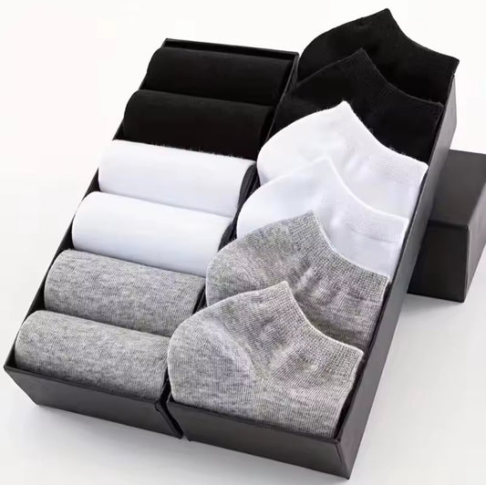 Cotton Low Cut Socks – 3er-Pack