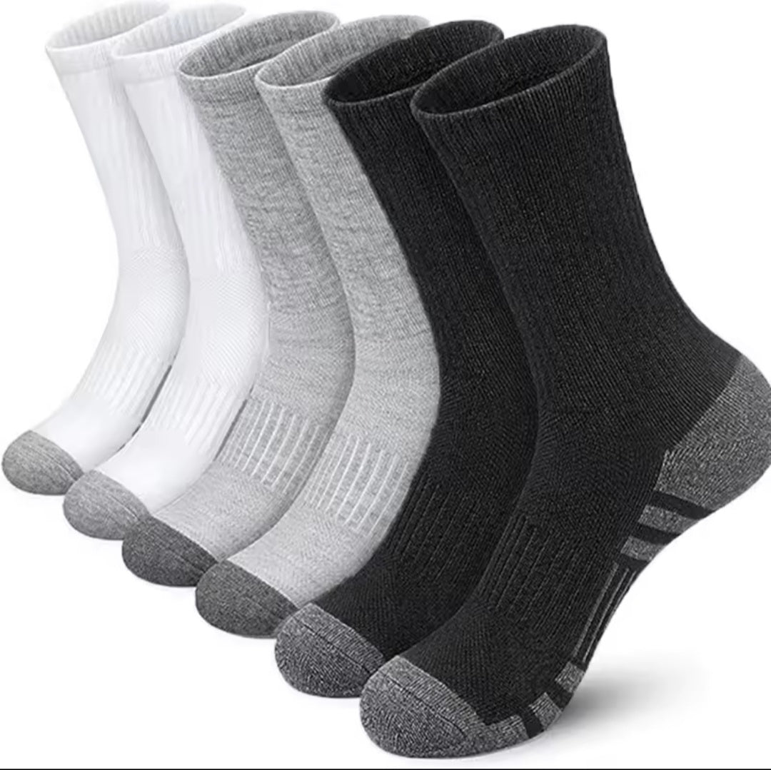 Cotton Crew Socks – 3er-Pack